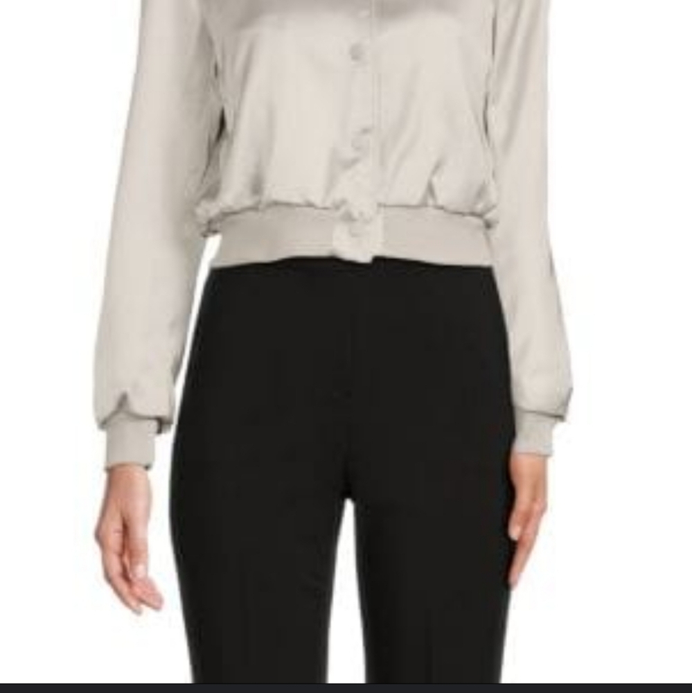 Gray Lightweight Bomber Jacket - image 8